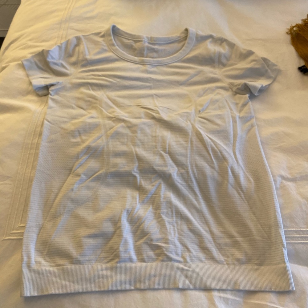 Size 8 lululemon white top